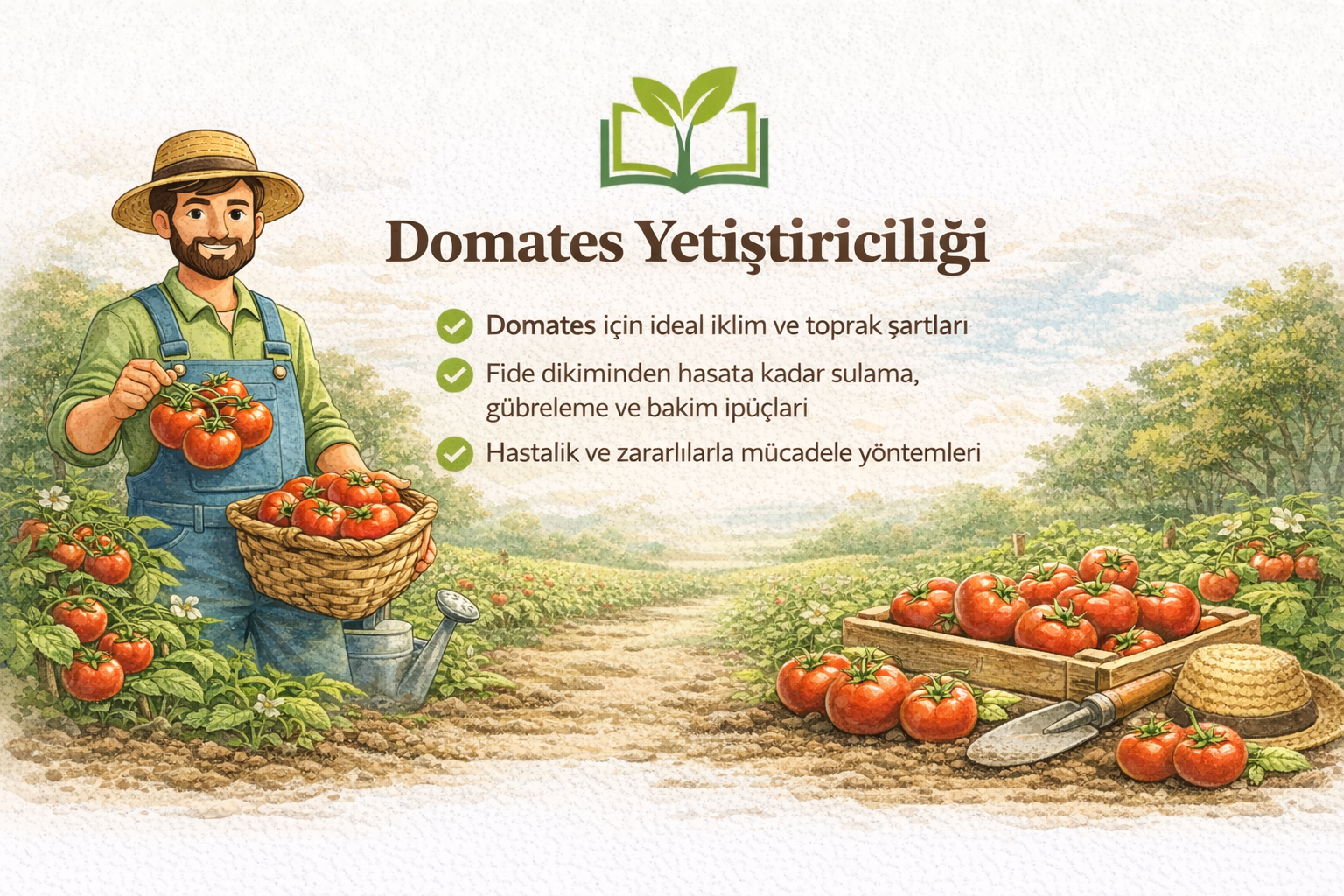 domates yetiştiriciliği rehberi