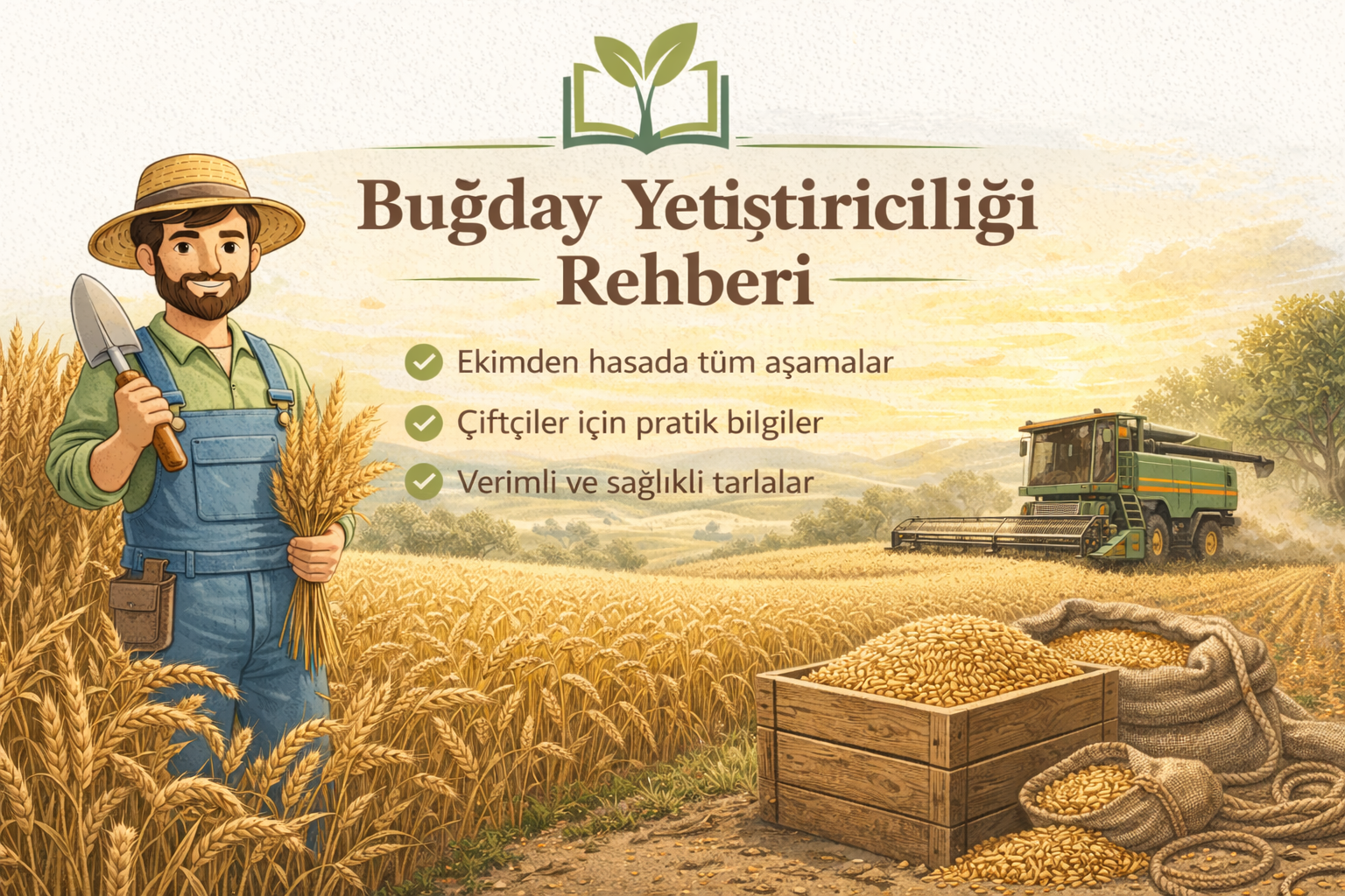 Buğday yetiştiriciliği rehberi – ekimden hasada buğday üretimi